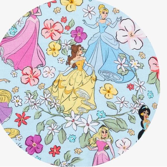 NWT Disney Princess Posh Peanut 3T Convertible Zip Up Romper Pajamas - Picture 2 of 5